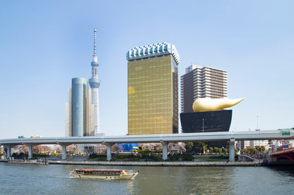 Spring in Asakusa! Sakura Cruise, TeamLab & Sushi at "Sushi Sho Masa" (Limited to March 26th)